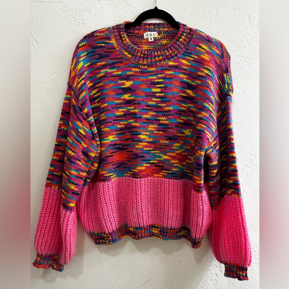 Vibrant Multicolor Sweater by POL